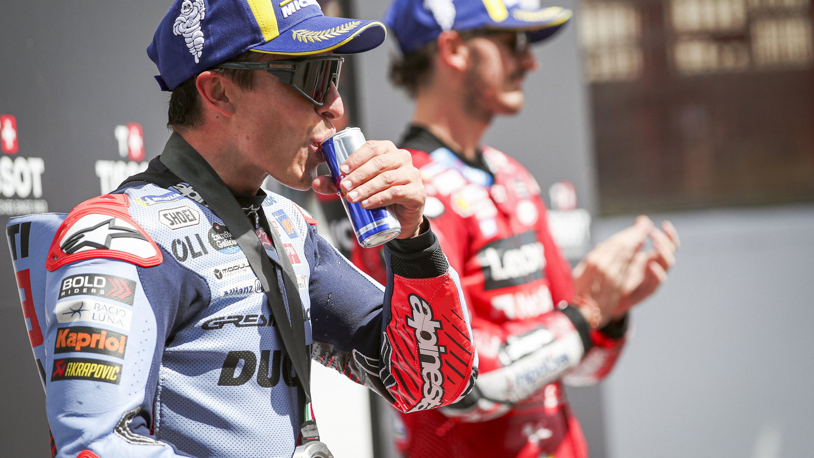 Marc Marquez and Pecco Bagnaia